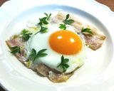きれいなハムエッグ コールドスタート作り方4写真