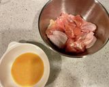 鶏肉とチンゲン菜の味噌炒め作り方1写真