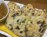 俺流！鶏ムネ挽き肉の中華ハンバーグ作り方6写真