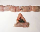 明太&梅肉ロールの焼き鳥作り方4写真