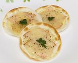 餃子の皮でハムチーマヨ焼き☆作り方4写真