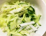 隙間埋洋風きな粉甘味噌ポン酢彩サラダ作り方2写真