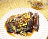 鰹のタタキ＋鰹節＋細長ネギ作り方3写真