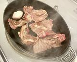 ストウブで作る牛肉のすき焼き風作り方4写真
