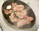 ストウブで作る牛肉のすき焼き風作り方4写真