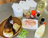 筍と鶏肉の中華風炒め物作り方1写真
