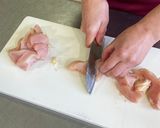 筍と鶏肉の中華風炒め物作り方4写真