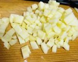 いちごとリンゴのレアチーズケーキ作り方1写真