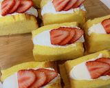鯉のぼりケーキ　シフォンサンド作り方5写真