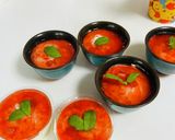 いちごとリンゴのレアチーズケーキ作り方11写真