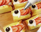 鯉のぼりケーキ　シフォンサンド作り方6写真
