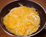 レタスかに玉あんかけご飯作り方5写真