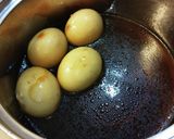 手羽元甘辛煮with煮卵作り方7写真