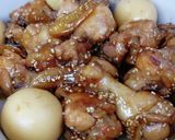 手羽元甘辛煮with煮卵作り方8写真