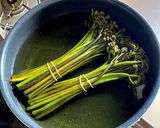 わらびの炊き込みご飯作り方3写真