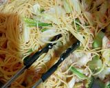春の味！春キャベツと干し海老のパスタ作り方7写真