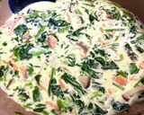 鮭とほうれん草のさらっとクリームパスタ作り方5写真