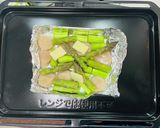 アスパラとホタテのバター醤油焼き作り方3写真