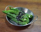 万願寺唐辛子の豆鼓醤和え作り方6写真