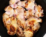 鶏もも肉とキノコのトマト煮込み作り方4写真