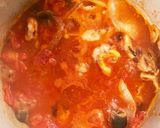 鶏もも肉とキノコのトマト煮込み作り方8写真