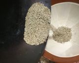 山椒の葉入り❤️えごま味噌作り方2写真