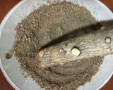 山椒の葉入り❤️えごま味噌作り方3写真