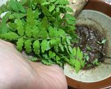 山椒の葉入り❤️えごま味噌作り方4写真