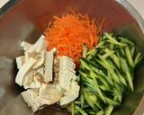 お豆腐を使ったヘルシー中華サラダ作り方5写真