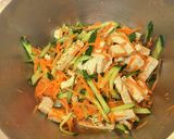お豆腐を使ったヘルシー中華サラダ作り方6写真