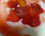 いちごとレモンのつぶつぶシロップ作り方3写真