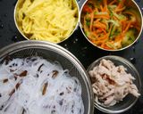 再現！蒸し鶏と胡麻のさっぱり春雨サラダ作り方3写真