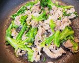 豚こまと筍と春キャベツの塩焼きそば作り方1写真