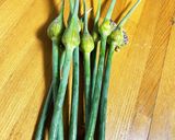 ニンニクの芽とひき肉炒めのレンコン入り作り方1写真