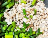 ニンニクの芽とひき肉炒めのレンコン入り作り方6写真