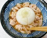 某豚丼風♪新玉ねぎの簡単レンジ蒸し作り方6写真