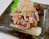 鯵のたたきの昆布三昧♪塩昆布ととろろ昆布作り方3写真