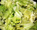 絶品！塩鮭とキャベツのガリバタ醤油炒め作り方5写真