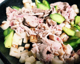 長芋ときゅうりと豚肉の炒めもの作り方4写真