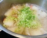 ＊カブとカニカマの和風スープ＊作り方3写真