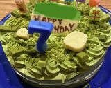 我が家恒例の抹茶の生デコレーションケーキ作り方2写真