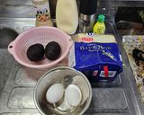 アボカドと卵のせトースト作り方1写真
