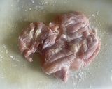 俺流！鶏もも肉のガーリックバター焼き作り方6写真