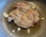 俺流！鶏もも肉のガーリックバター焼き作り方10写真