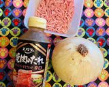 新玉ねぎと豚ひき肉のほったらかし知人丼作り方2写真