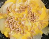 新玉ねぎと豚ひき肉のほったらかし知人丼作り方7写真
