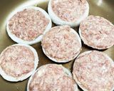新玉ねぎの肉詰めハンバーグ♡作り方9写真