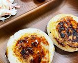 新玉ねぎの肉詰めハンバーグ♡作り方12写真