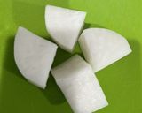 超簡単！電子レンジで大根と豚バラの旨煮！作り方1写真