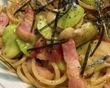 そら豆の和風ペペロンチーノ作り方11写真